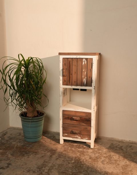 AIMANN Small Bathroom Cabinet