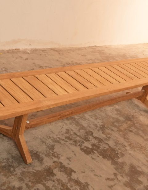 Toda Outdoor Bench (220 cm) مقعد تودا الخارجي