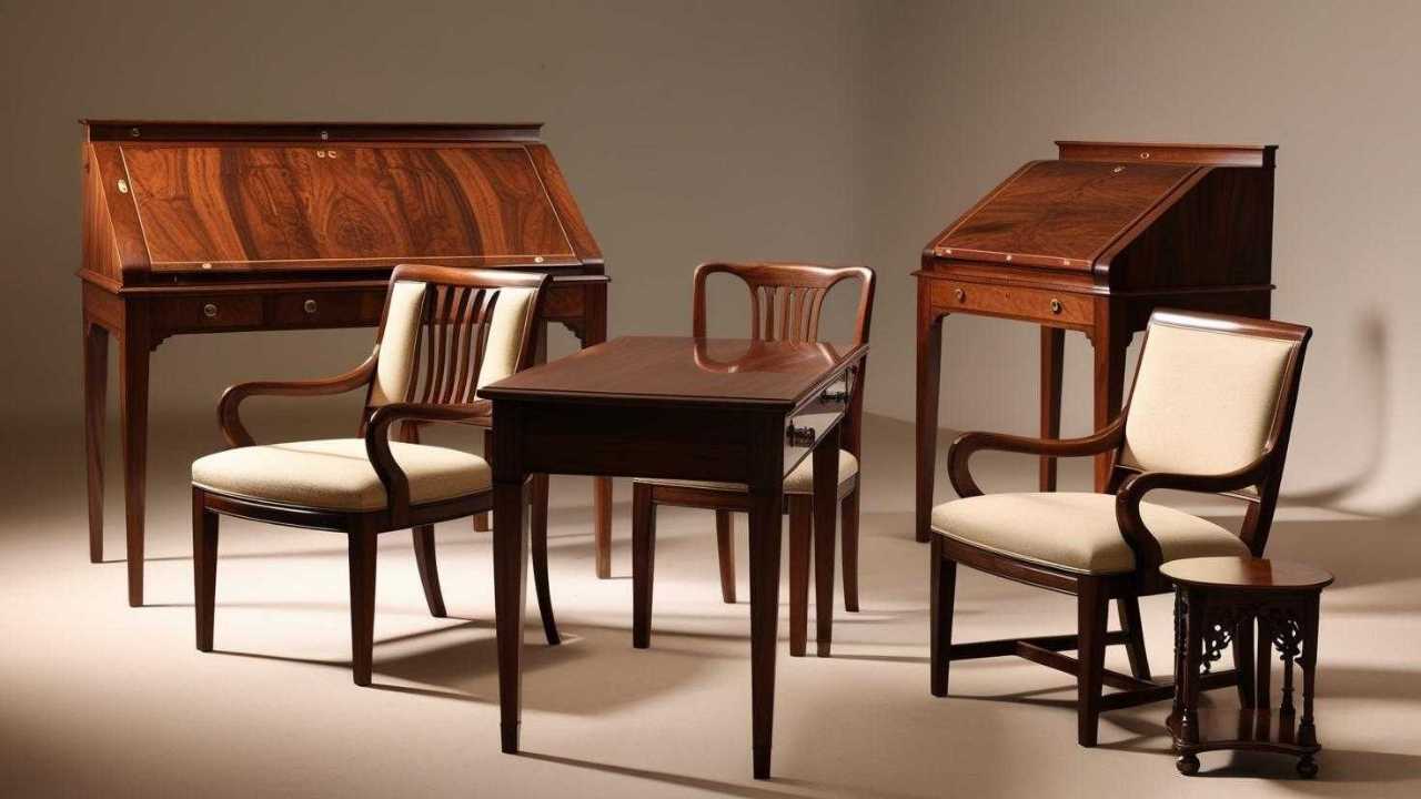 Pine and Walnut Wood