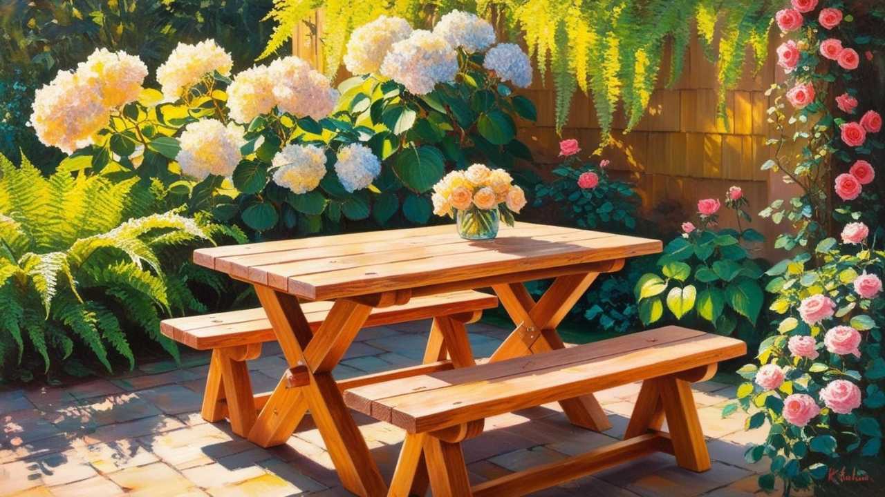Danke wooden table